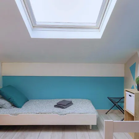 Duplex La Halte Trevoltienne - 2 Climatisee - 4 Lits 아파트 *